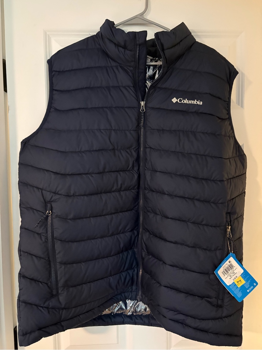 NWT Columbia Men’s Navy Puffer Vest